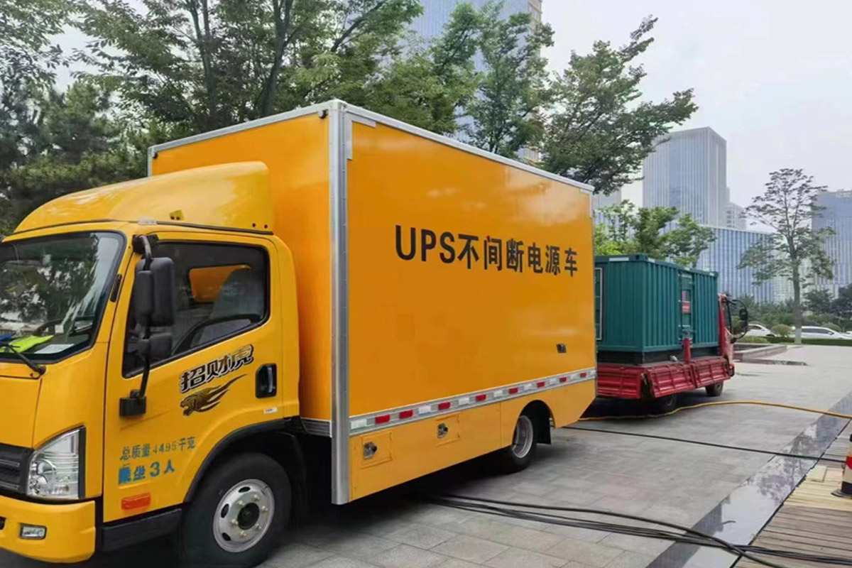 寿宁发电机租赁施工现场